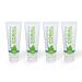 Coral White Nano Silver Mint Toothpaste, Natural Fluoride Free Teeth Whitening Toothpaste, Coral Calcium Nano Silver Infused SLS Free 4 Ounce (4 Pack) Mint 4 Ounce (Pack of 4)
