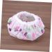 Healeved 10pcs Thicken Plastic Shower Cap Set - Waterproof Bathing Hat for Miss Swimming - Shower Bath Hat - Buy Online on GoSupps.com