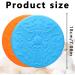 ZISHAN 2 Pcs Frisbee Dog Toy Dog Frisbee Toy Training Throw Catch Play Frisbee Dog Toy Easy To Clean and Waterproof for Outdoor Interactive Fun Toy(Color Random) - Buy Online on GoSupps.com