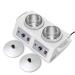 Salon Sundry Double Pot Electric Wax Warmer for Hair Removal and Paraffin - Buy Online on GoSupps.com