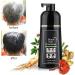  HADAVAKA Black Hair Shampoo Dye Black Color For Man Woman Instant Hair Blackening Dye Hair Dye Shampoo Hair Darkening Black Shampoo To Cover Gray- White Hair Easy To Use-Quick And Easy (Black) - Buy Online on GoSupps.com
