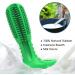 RUCACIO Dog Chew Toy - Durable Outdoor Interactive Toothbrush Toy for Medium Dogs | Dental Care & Teeth Cleaning | Puppy Birthday Gifts - A-Green - Buy Online on GoSupps.com