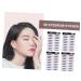 Housoutil 4pcs Eyebrow Stickers Eyebrow Stenciebrow Transfer Water Transfer Eyebrow Sticker Set Semi-permanent