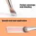 TEOYALL Under-Eye Concealer Brush | Small Flat Angled Synthetic Bristles for Flawless Coverage | Versatile Liquid Cream & Powder Makeup Tool - Buy Online on GoSupps.com