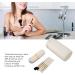 6 in 1 Makeup Brush Set Portable Synthetic Cosmetic Brushes Set for Foundation Blending Powder Eye Shadow with Mirror (White) - Buy Online on GoSupps.com