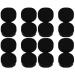 FRCOLOR 8 Pcs Makeup Brush Cleaning Box Color Removal Sponge Kit Make up Removal Sponges Color Removal Sponge Tin Can Makeup Brush Cleaner Eyeshadow Dry Brushing Plastic Box Dedicated 7x7cm