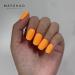 MAYCHAO 15ML Gel Nail Polish 1Pc Neon Orange Gel Polish Soak Off UV LED Fall Nail Polish Nail Art Starter Manicure Salon DIY at Home 0.5 OZ - Buy Online on GoSupps.com