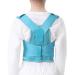 Back Posture Corrector Shoulder Lumbar Wasit Support Correction for Kids Teens Straighten Upper Belt Blue XL Size