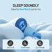 Buy 2 Pairs of Ultra-Comfortable Silicone Ear Plugs for Sleeping | 45 dB Noise Reduction | 8 Ear Tips in XS/S/M/L - Black & Blue - Buy Online on GoSupps.com