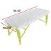 ZMDREAM Pack of 20 Disposable Fitted Massage Table Sheets 82 x 35 inches - White - 1 Pack - Buy Online on GoSupps.com