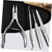POPETPOP 1 Set Manicure 2-piece Set Pedicure Nail Trimmer Nursing Cuticle Trimmer Pedicure Nail Pedicure Trimmer Skin Nippers Home Tools Toenail Clipper Stainless Steel Nail Remover - Buy Online on GoSupps.com