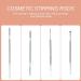 EXCEART 4Pcs Stainless Steel Makeup Spatula Tool Set for Cosmetics Mixing - Buy Online on GoSupps.com