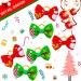 2PCS Washable Dog Christmas Bandana Set for Small Medium Pets - Festive Triangle Scarf for Dogs & Cats - Holiday Accessories & Party Decoration - Buy Online on GoSupps.com