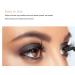 Buy Eyelash Comb Set - Stainless Steel Mascara Applicator Brushes | 2pcs Foldable & Portable for Easy Eye Makeup - Buy Online on GoSupps.com