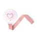 Kiokids fastening clip pacifier hearts
