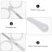 Osaladi 3-in-1 Optical Flip-Lens Glasses Accessories - Adjustable 4-Lens Instrument for Eye Scene Mirror Foil - Ideal for Optometry - Buy Online on GoSupps.com