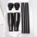 FUBESK 8pcs Plastic Garden Fountain Pump Waterfall Head Set Black Home Multi-functional Garden Fountain Plastic Nozzle Head - Buy Online on GoSupps.com