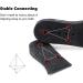 Height Increase Insoles 3-Layer 1.2-2.4 Inches - Universal Breathable Non-Slip Shoe Lift Inserts for Women and Men - Adjustable Height Heel Protector Pads - Air Cushion Technology - 1 Pair - Buy Online on GoSupps.com