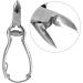 Stainless Steel Barrel Spring Cuticle Nipper Toe Finger Cuticle Clipper Durable Cuticle Trimmer for Manicures Pedicures - Buy Online on GoSupps.com