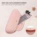 TUCANA Premium Travel Makeup Brush Holder with Magnetic Closure - Organize & Secure Your Brushes On-The-Go (Pink) - Buy Online on GoSupps.com
