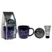 Shop Skin Expert Mug Set for Men | 3 Pc Beard Shampoo Balm & Cup | The Kind Edit Co - International Shipping Available - Buy Online on GoSupps.com