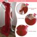 FEOYA Maxi Maternity Dress Chiffon Lace Strapless Gown | Red | Split Front | Photography | Full Length - Buy Online on GoSupps.com