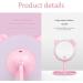 1PC Makeup Mirror with Light Vanity Mirror Rechargeable Touch Sensor LED Cosmetic Mirror for Travel Bedroom. - Buy Online on GoSupps.com