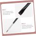 Baluue 6pcs Eyeliner Makeup Brush Dual-use Brush Oblique Eyeliner Brush Eye Brush Rayon Wooden Handle Black - Buy Online on GoSupps.com