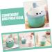 Mikinona Facial Cleanser Foamer Bubble Maker for Face Wash Face Wash Foamer Whip Bubble Maker Face Cleansing Foam Maker Face Cleanser Face Wash Foam Maker Cup The Face Abs 6.80X6.50X6.50CM Green - Buy Online on GoSupps.com