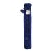 Primes DIY 2 Litre Extra Long Hot Water Bottle & Soft Plush Deluxe Cover Removable and Washable Giant Size Ideal for Full Body (Blue)