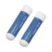2 pieces 1g nasal inhalers refreshing for stuffy nose body detoxifying with herbal nasal inhaler white