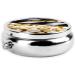 Cinema Movie Clapboard & Popcorn Round Pill Box - 3 Compartment Mini Decorative Travel Organizer for Medicine Tablets & Vitamins - Buy Online on GoSupps.com