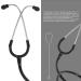 Buy Micro Shine Adjustable Stethoscope for Doctors & Medical Students - Lightweight Flexible Tube & Soft Ear Knobs (Black) - Best Quality for Optimal Performance - Buy Online on GoSupps.com