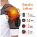 Buy Cordless Electric Shoulder Heating Pad Massager | Heated Wraps for Pain Relief | International Shipping - Buy Online on GoSupps.com