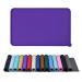 Reopet silicone feed mats for pets - waterproof dog and cat space mats with elevated edges - dog and cat bars - choose sizes 87 x 57 cm (1 -pack) purple