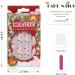 Vatocu Christmas False Nails - Long Xmas Snowflakes Glitter Press on Nails for Women and Girls (24pcs) - Buy Online on GoSupps.com