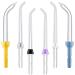 6 Pieces Flosser Replacement Tips, Water Flosser Replacement Classic Jet Tips, Flosser Refill Heads Replacement Heads for Water Toothpick
