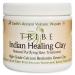 Indian Healing Clay | 100% Natural Desert Sourced Calcium Bentonite | Deep Pore Facial Cleanser Detoxify | Purify Skin | By TRIBE 16oz
