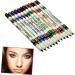 WOONEKY 2pcs 12 Lip Eyeliner Pencil Eyeliner Sharpener Eye Liner Pencils Glitter Eyeliner Pencil Eye Shadow - Buy Online on GoSupps.com