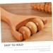 GLEAVI 1 Set Roller Massage - Wood Foot Sole Massager for Relaxation | 15x8CM | International Shipping Available - Buy Online on GoSupps.com