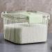 Sions Fully Transparent Rice Dispenser Grain Rice Storage Jar with Sealing Lid Large-Capacity Kitchen Airtight Storage Box Wide-Mouth Sealed Jar with Time Scale Green 17 * 24.2cm Green 17*24.2cm