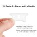 T Blade  T clipper and trimmer ceramic blades  T clipper and trimmer replacement blade replacement blade (Ceramic T blade + sliver steel blade) - Buy Online on GoSupps.com
