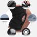 Adjustable Knee Brace for Arthritis, ACL, Meniscus Tear - Open-Patella Stabilizer for Sports Injury Rehabilitation - Black - Buy Online on GoSupps.com