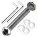 OTFAITP M8 8mm x 28mm-86mm 8.8 Grade Carbon Steel Axle Allen Screw Bolt Set for Front Rear 2 3 4 Wheel Stunt Scooter Dash Teen/Adult Kick Scooter-800+lb Capacity 50mm