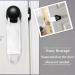 Set of 3 Quiet Door Closer Silencers for Baby Nursery - Elastic Straps, Universal Fit, Pure White, 4x2 inches - Buy Online on GoSupps.com
