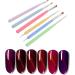 Healeved 1 Set Nail Pen Diy Nail Painting Tool Nails Supplies Gel Nail Beauty Pens Brushes Nail Painting Brushes Cosmetology Supplies Nail Art Brush Lotus Wood Manicure 16X0.8X0.8CM Assorted Color 1 - Buy Online on GoSupps.com
