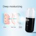 2Pack Portable Mist Sprayer for Face & Eyelashes | Cool Nano Mister for Hydrating | 1oz Capacity | Black/White - Buy Online on GoSupps.com