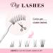 10 Pairs Glowingwin Short Wispy Cat Eye Half Lashes - Natural False Eyelashes with Clear Band - Handmade Reusable Soft Mink Lashes - Corner Lashes 3/4 Length - Fluffy & Transparent Fake Lashes - Style 08 - Buy Online on GoSupps.com