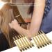 12pcs Salon Hairdressing Cutting Hairpins - Golden Styling Clips for Dyeing & Hairdressers - Buy Online on GoSupps.com