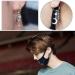 Mshion Unisex Moon Stud Earrings with Jewelry Box - 1 Pair | Unique Gift Idea - Buy Online on GoSupps.com